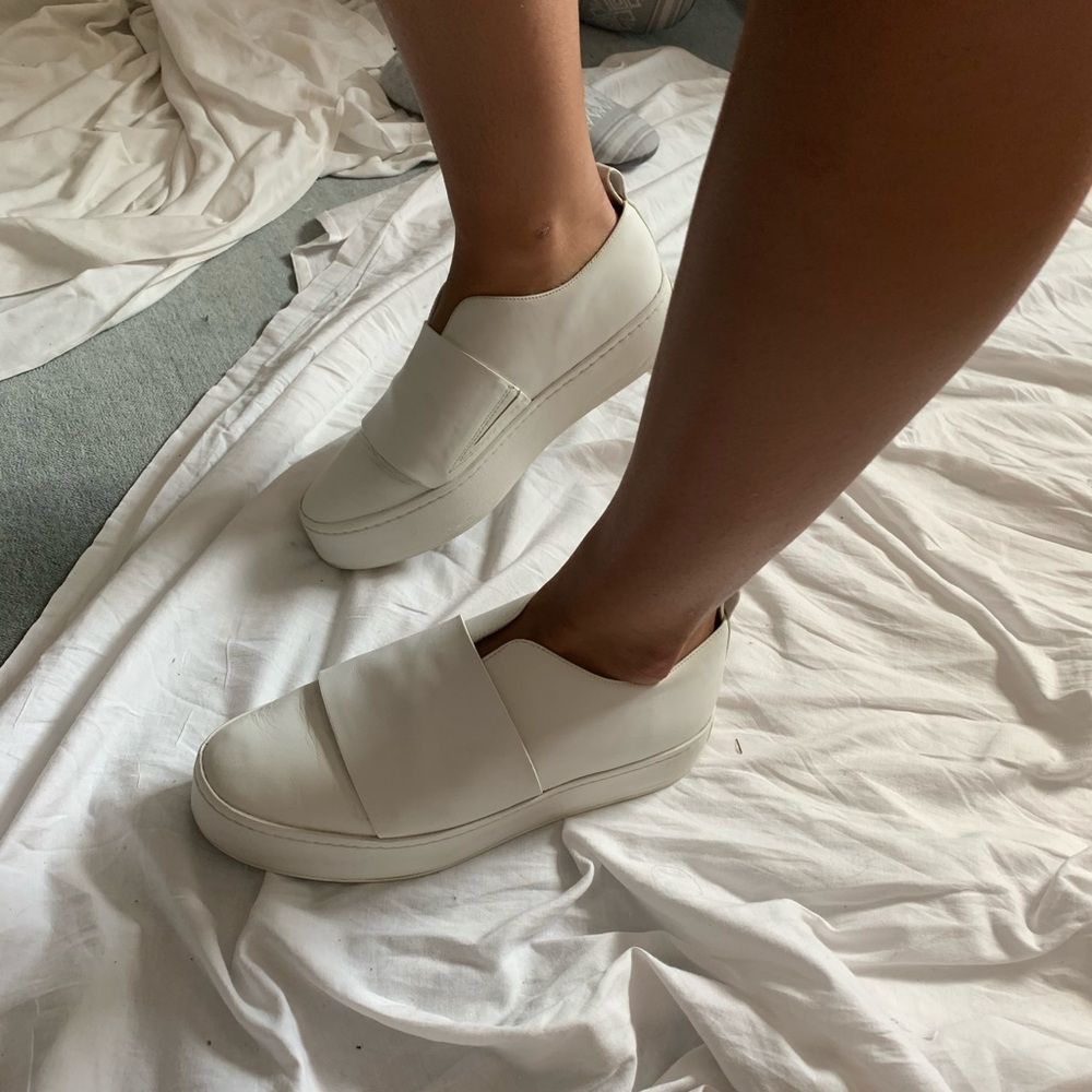 VINCE PLATFORM SHOES